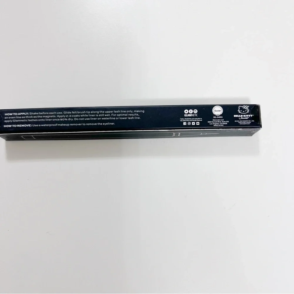 NEW Glamnetic x Hello kitty magnetic black eyeliner